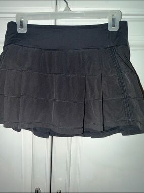Lululemon Black Pace Rival Skirt